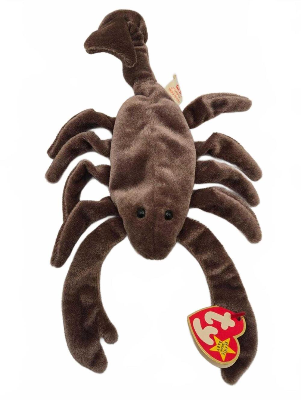 Ty Stinger Scorpion Beanie Baby 1997 Plush Brown 4032